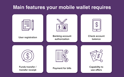 mobile wallet features