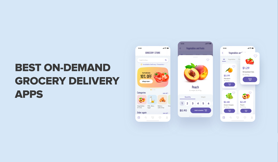best on demand grocery delivery apps 2023
