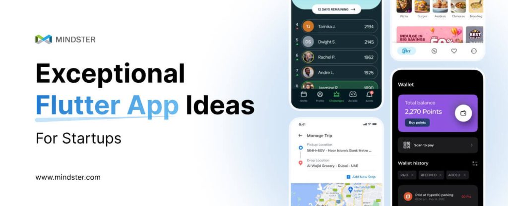 flutter app ideas for startups