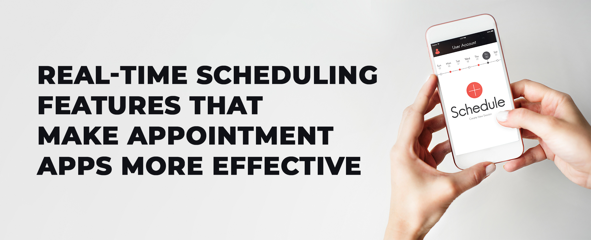 real time scheduling features