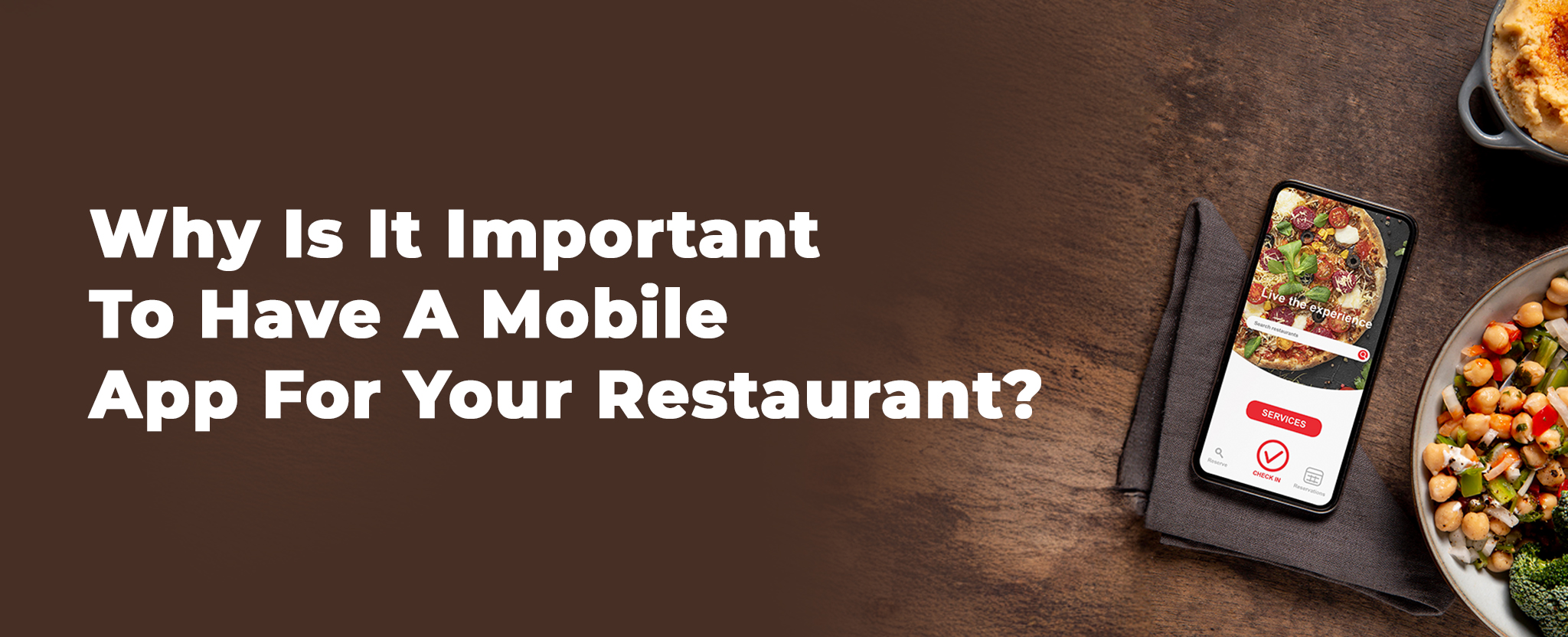 mobile app for your restaurant