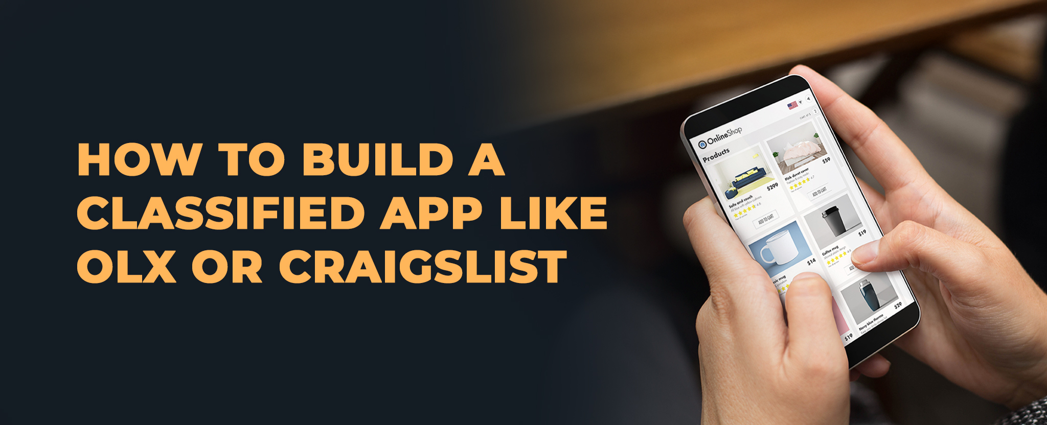 classified app like olx or craigslist