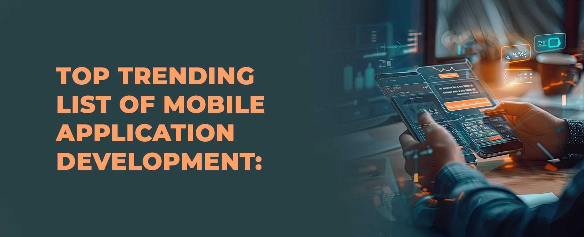 trending list of app development