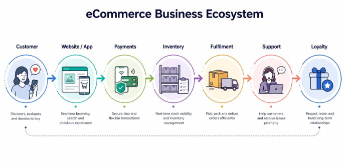 eCommerce on business goes